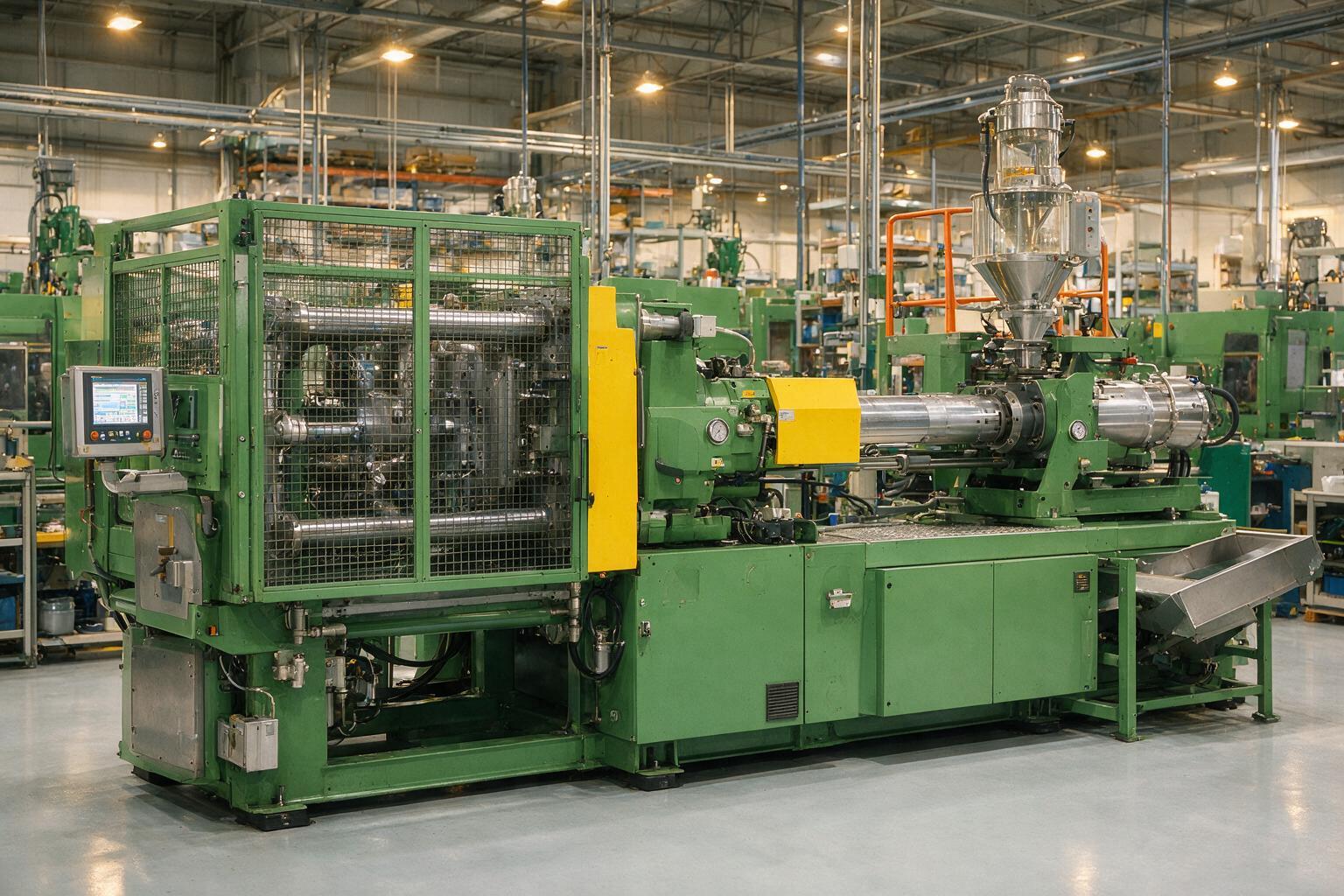 530-ton servo injection molding machine
